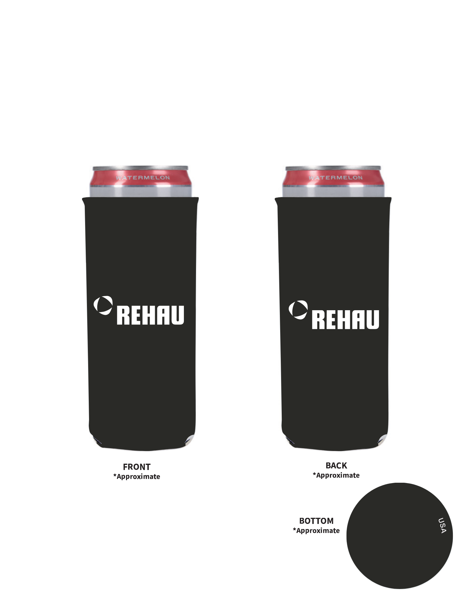 CA - Koozie® britePix® Slim Can Cooler